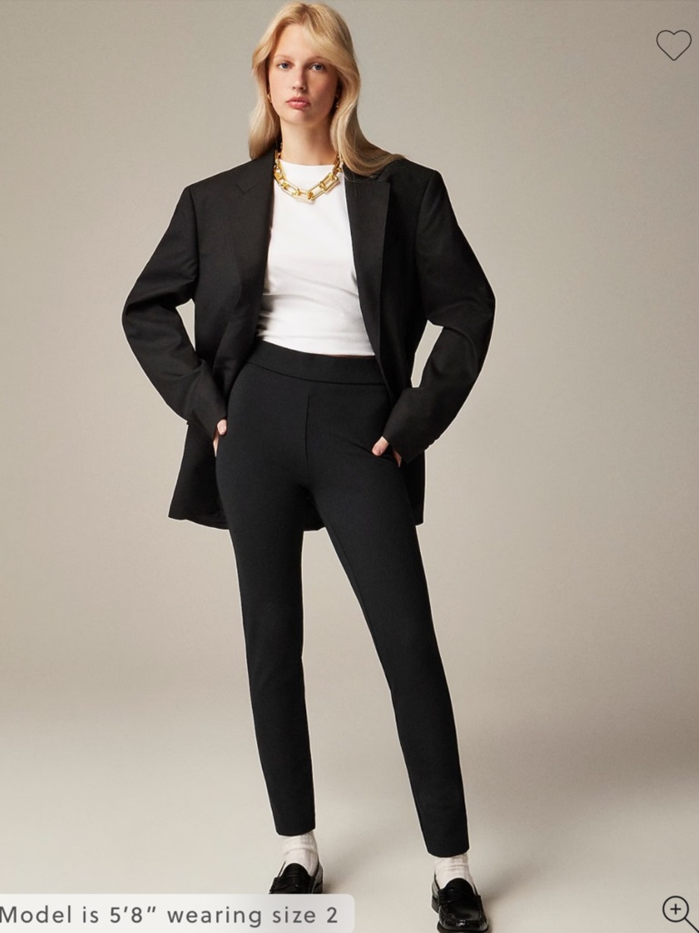 JCrew Black Slim Pants - Women